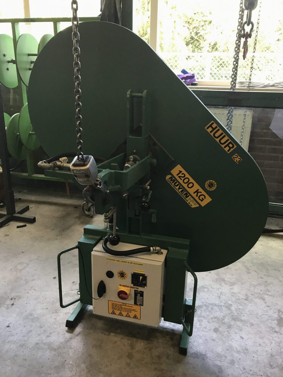 vacuumlifter on battery 1200 kg