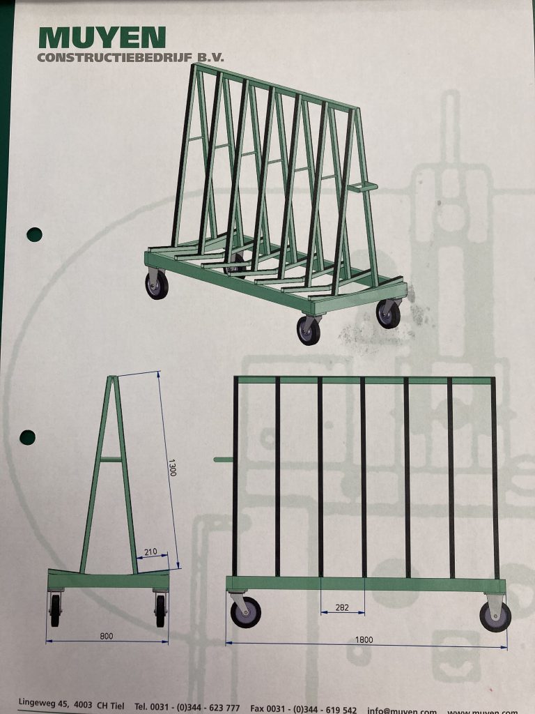 W860 The Glass Transport Wagon Glaswagen Glasshandling 9354