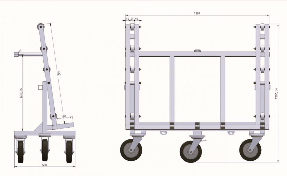 Ergoflip “Effortless tilting for heavy stone slabs.
