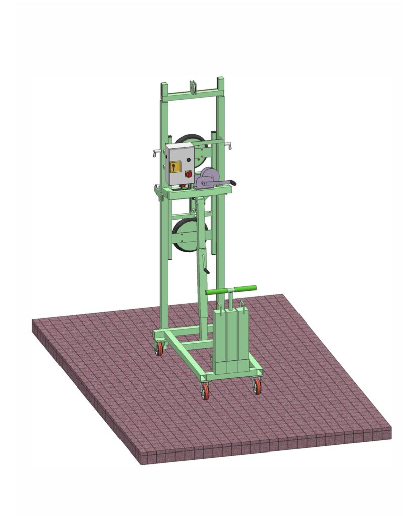 HW100 Glaslift Innenwände