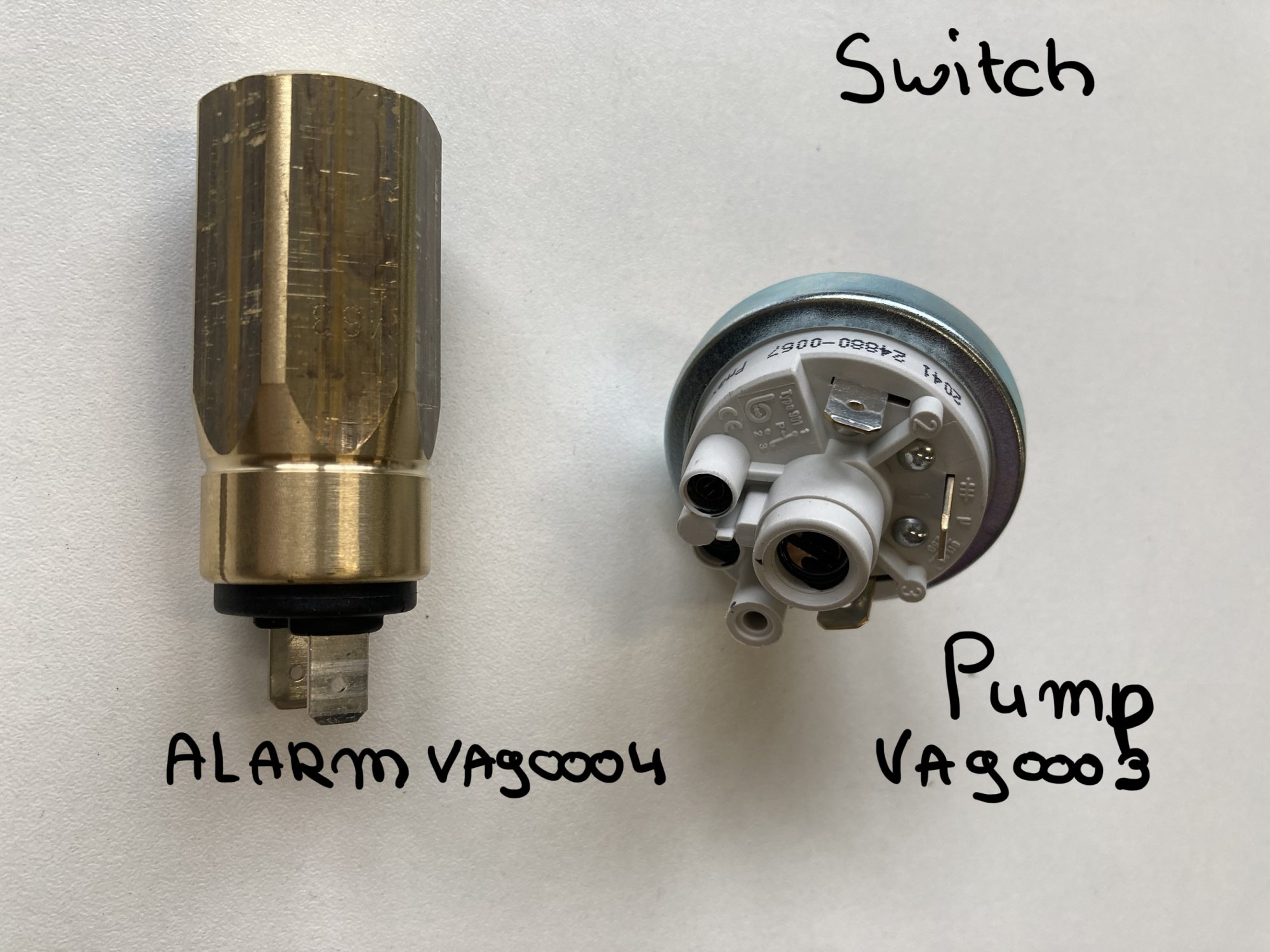 Vacuum switch GlassHandling