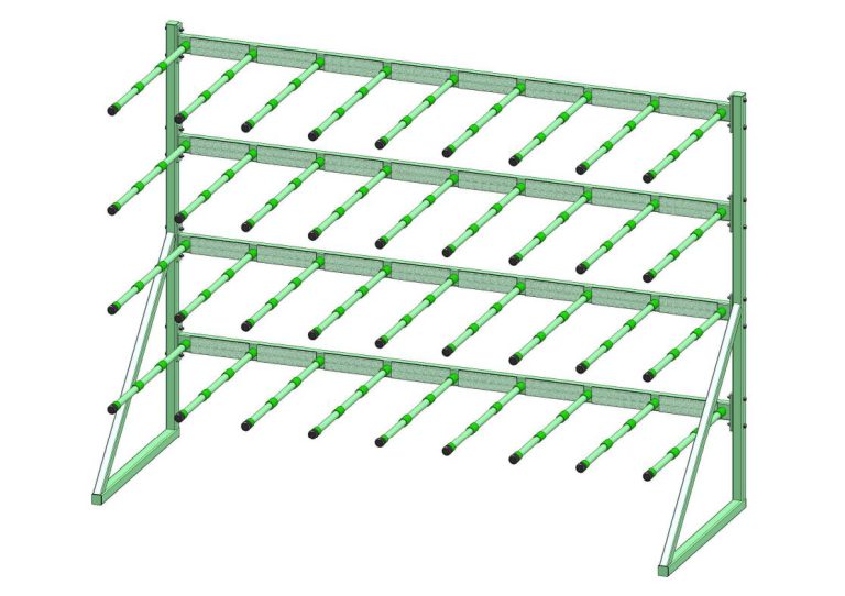 KO101 glassrack Muyen