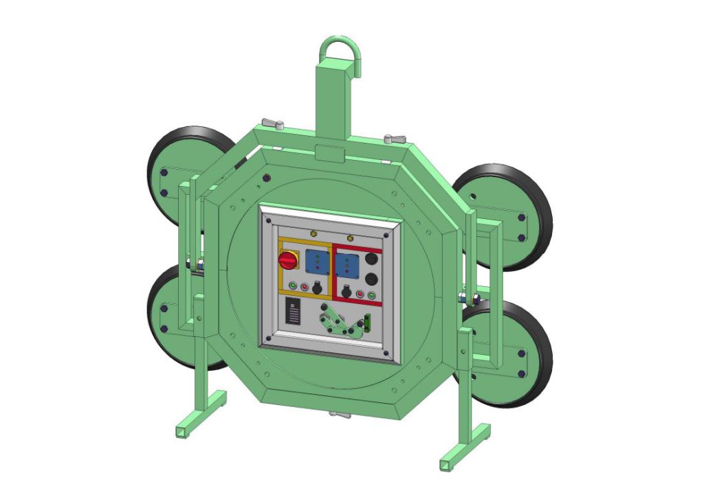VA117, Vakuumheber 600 kg Doppelsystem kompakt Muyen