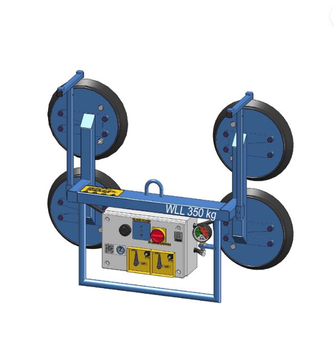 double system vacuumlifter on battery 350 kg