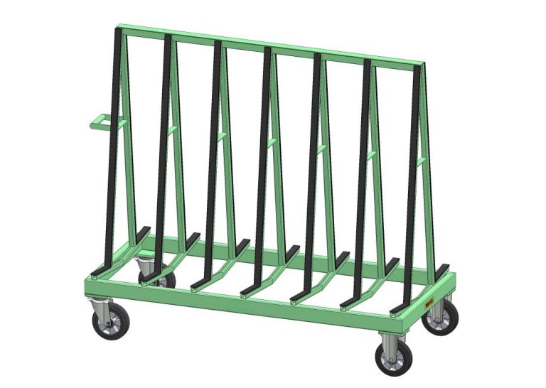 Glass cart or Trolley1800