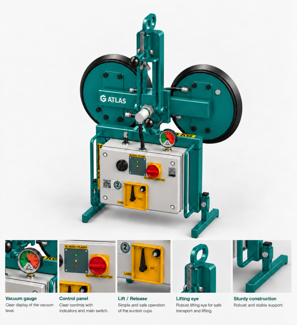 Atlas compact 250 Flex, vacuumlifter